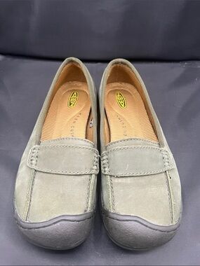 Keen Olive Slip-On Loafers for Women